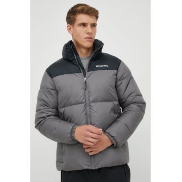 Columbia geacă M P￬t II Jacket bărbați, culoarea gri, de iarnă 2025821