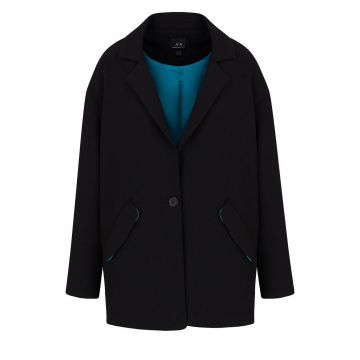 Blazer with contrasting lining 34