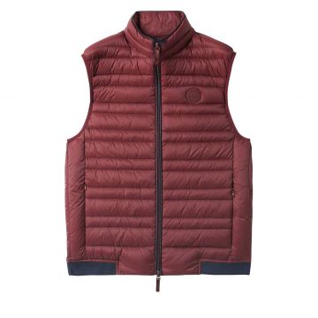 GILET WITH REAL FEATHER PADDING M