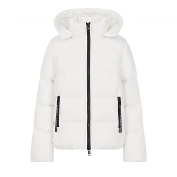 Hooded Down Puffer Jacket S