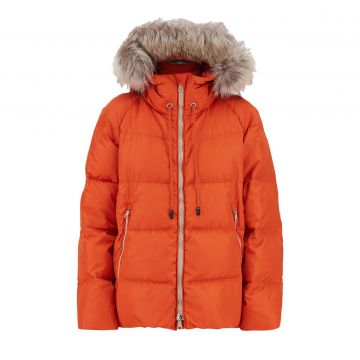 Water-repellent fabric down jacket 36