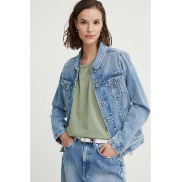 Pepe Jeans geaca jeans REGULAR JACKET femei, de tranzitie, PL402432MP4