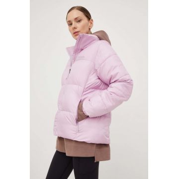 Columbia geacă Puffect Jacket femei, culoarea roz, de iarnă 1864781