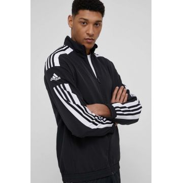 adidas Performance geacă Squadra 21 GK9549 bărbați, culoarea negru, de tranziție GK9549