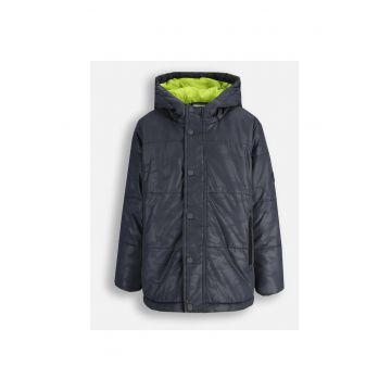 Geaca  cu glugă - Gri grafit