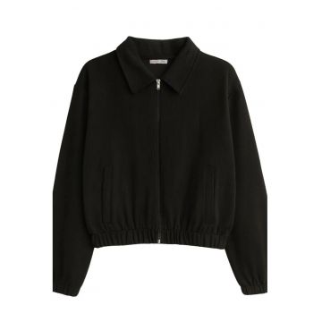 Geaca dama -  Negru - Textil -