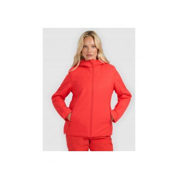 Geaca de schi  femei - rosu - membrana NeoDry 5000/3000 - izolatie din poliester
