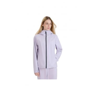 Geaca de tranzitie dama  violet - impermeabila NeoDry 5000 - gluga reglabila - material sintetic