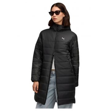 Geaca femei  Ess Hooded Padded Parka - Negru - Negru