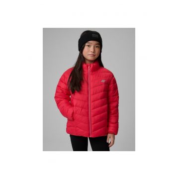 Geaca fete  roz - hidrofoba - calduroasa - cu buzunare