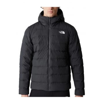 Geaca impermeabila si matlasata cu puf - Gri inchis