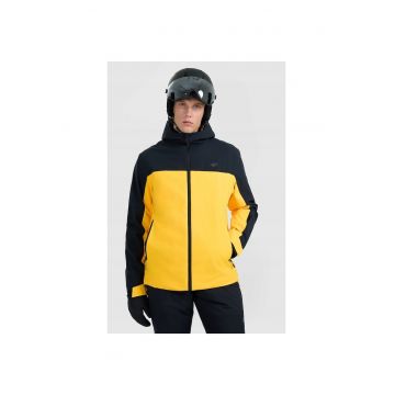 Geaca schi barbati -  poliester - galben/negru