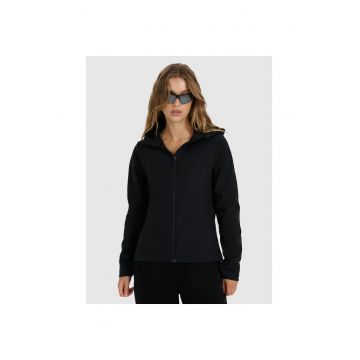 Geaca softshell  dama - neagra - membrana 5000 - croiala slim