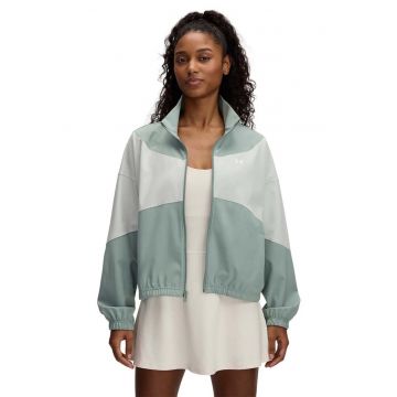 Jacheta cu maneci cazute pentru fitness - Verde sparanghel