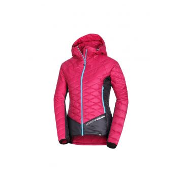 Jacheta dama softshell 10K/10K cu izolatie Primaloft®GOLD Active Opalena 1 - Cherry