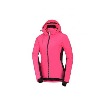 Jacheta de ski dama  BU-6252SNW DermizaxEV MERIBEL - Raspberry Pink