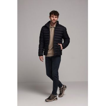 Jacheta matlasata slim fit - Negru