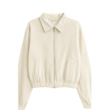 Jacheta pentru dama -  Gri - Textil