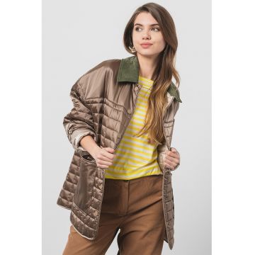 Jacheta reversibila supradimensionata - Maro deschis