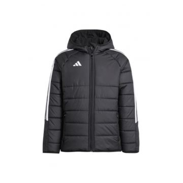 Jacheta sport copii -  Tiro 24 Winter - albastru - sintetic