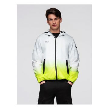 Jacheta sport cu benzi reflectorizante  C646 - Verde lime