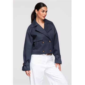 Jacheta trench  OW-JANP-0135 - Albastru inchis