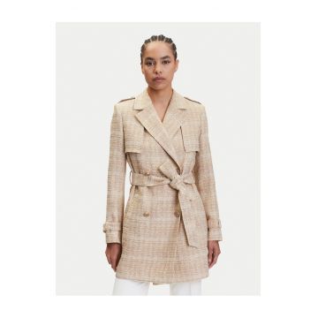 Palton de tranzitie dama  bej