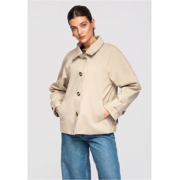 Palton de tranzitie  OW-COLC-0118 - Bej