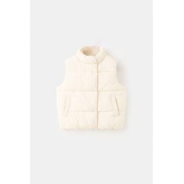 Vesta matlasata si impermeabila - Bej deschis