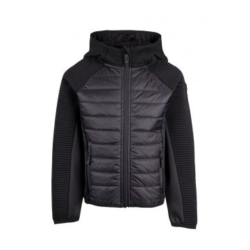 Geaca cu insertii matlasate Roadie - Negru