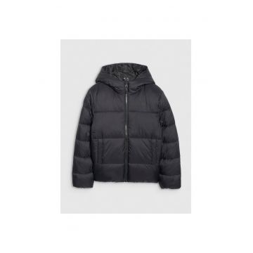 Geaca de puf baieti  neagra - regular - calduroasa