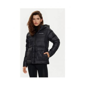 Geaca de puf dama -  negru - nailon -