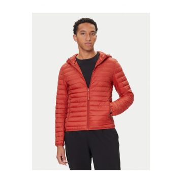 Geaca de tranzitie barbati  bordo - bumbac