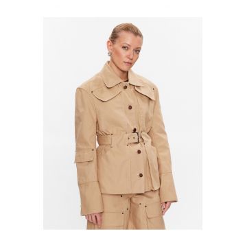 Geaca de tranzitie pentru femei  bej -