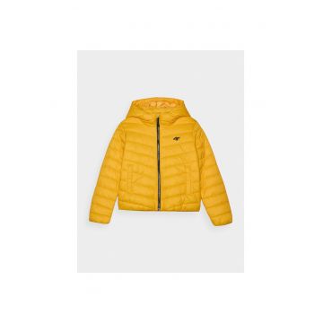 Geaca Puf pentru Baieti  Junior Galben - Sintetica - SportStyle - Marime 164 - Hidrofoba - AW24