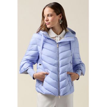 Geaca scurta cu maneci 3/4 - Lila