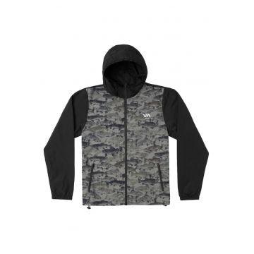 Jacheta cu gluga si buzunare -