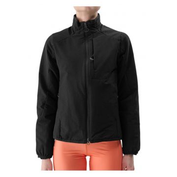 Jacheta cu puf -  neagra - impermeabila - material elastic - pentru femei -