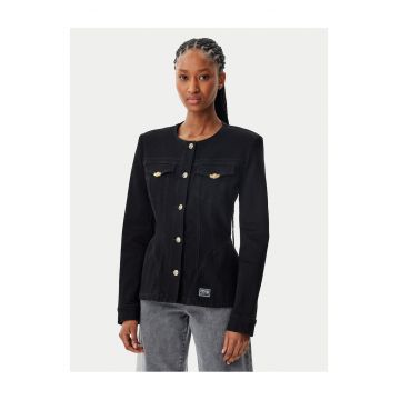 Jacheta dama -  neagra - denim -