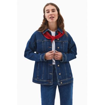 Jacheta de denim - Albastru inchis