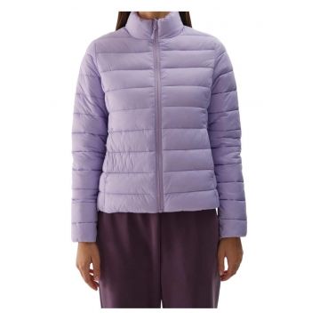 Jacheta de puf  pentru femei - hidrofuga - protectie usoara - violet - poliamida