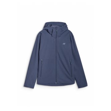 Jacheta de tranzitie barbati  membrana NeoDry 5000 - poliester - gluga - impermeabila - albastru