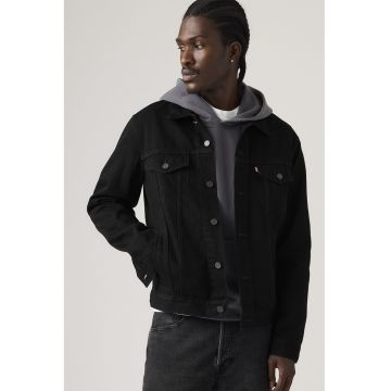 Jacheta din denim cu buzunare