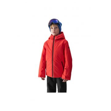 Jacheta pentru copii  4FJWAW24TTJAM532 - poliester - rosu