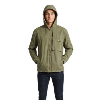 Jacheta rezistenta la vant cu gluga -