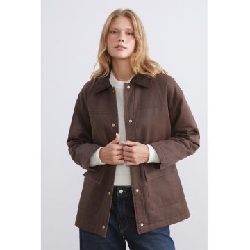 Jacheta uni cu buzunare laterale