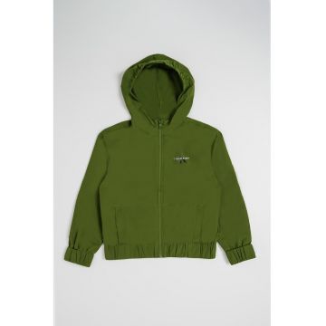 Jacheta usoara cu terminatii elastice - Verde