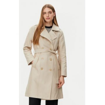 Trench dama -  305253026 - Poliester/Bumbac - Bej - Bej