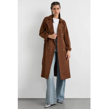 Trench - trench cu nasturi si - Kaki