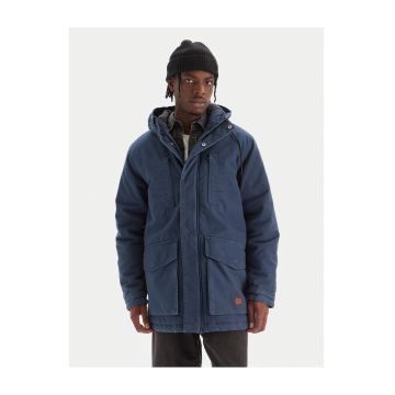 Geaca barbati  parka - bleumarin - material rezistent